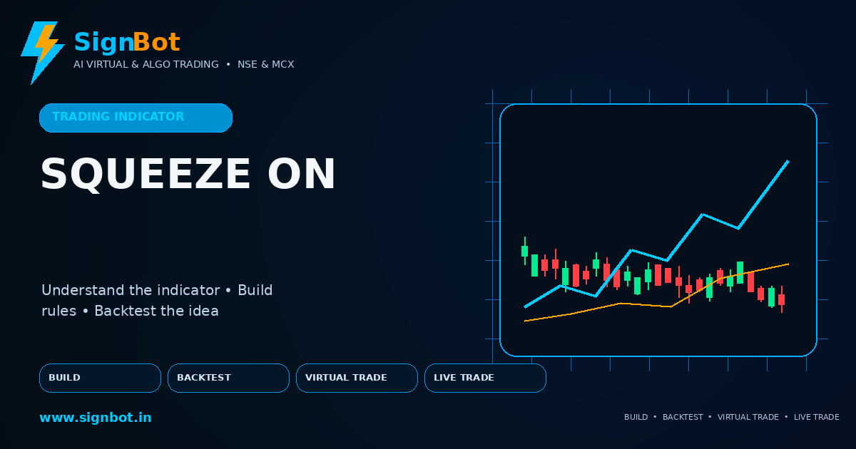 TTM Squeeze (on/off) Explained for NSE and MCX Trading