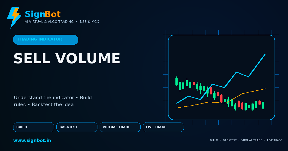 Sell Volume Explained for NSE and MCX Trading